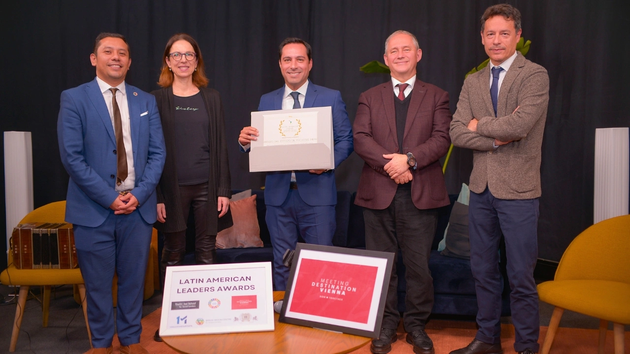 Ceremonia de los Latin American Leaders Awards en Viena