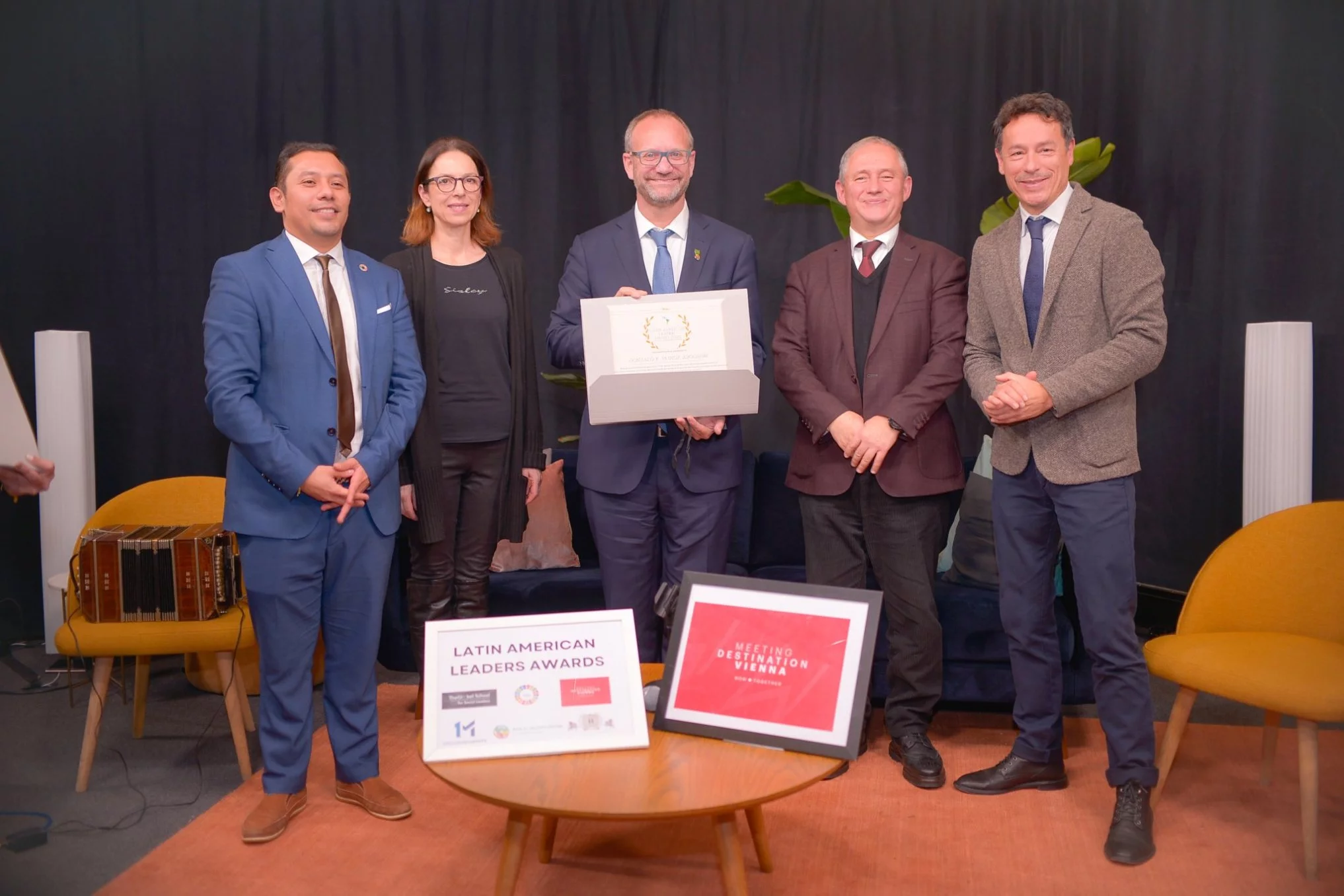 Reconocimiento de los Latin American Leaders Awards